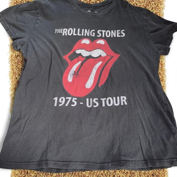 The Rolling Stones Gray T-Shirt - Picture 1 of 2
